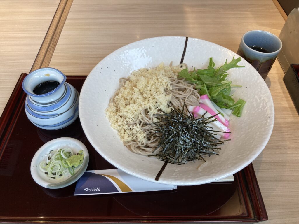 つづらおのたぬきそば