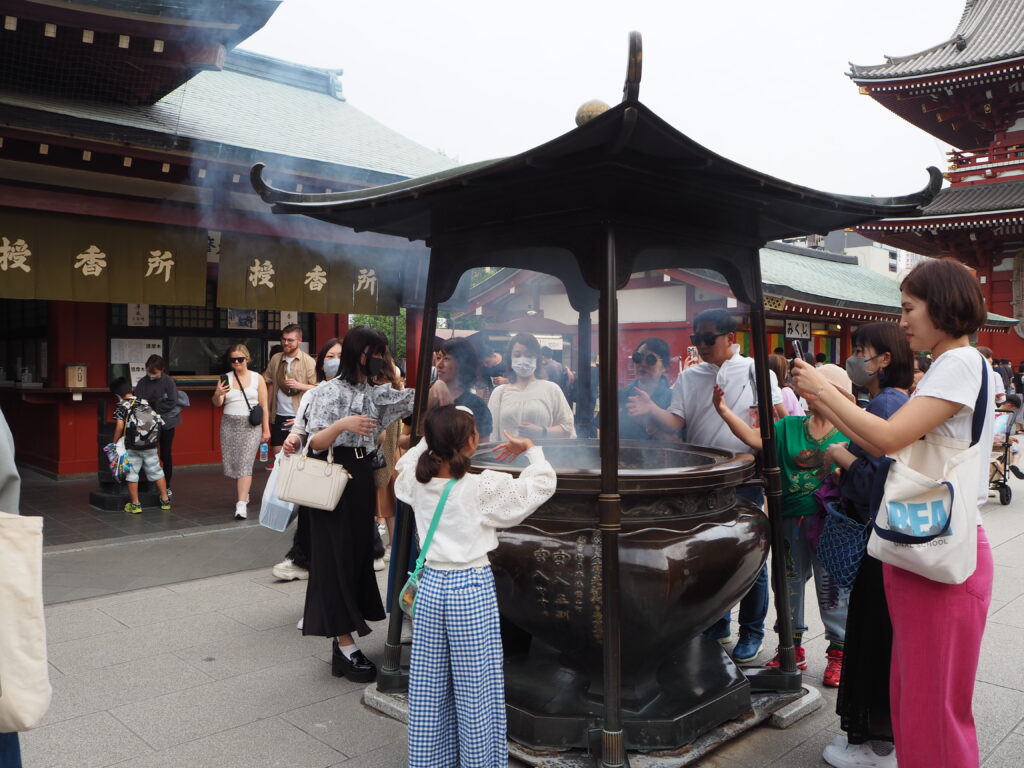 浅草寺 常香炉