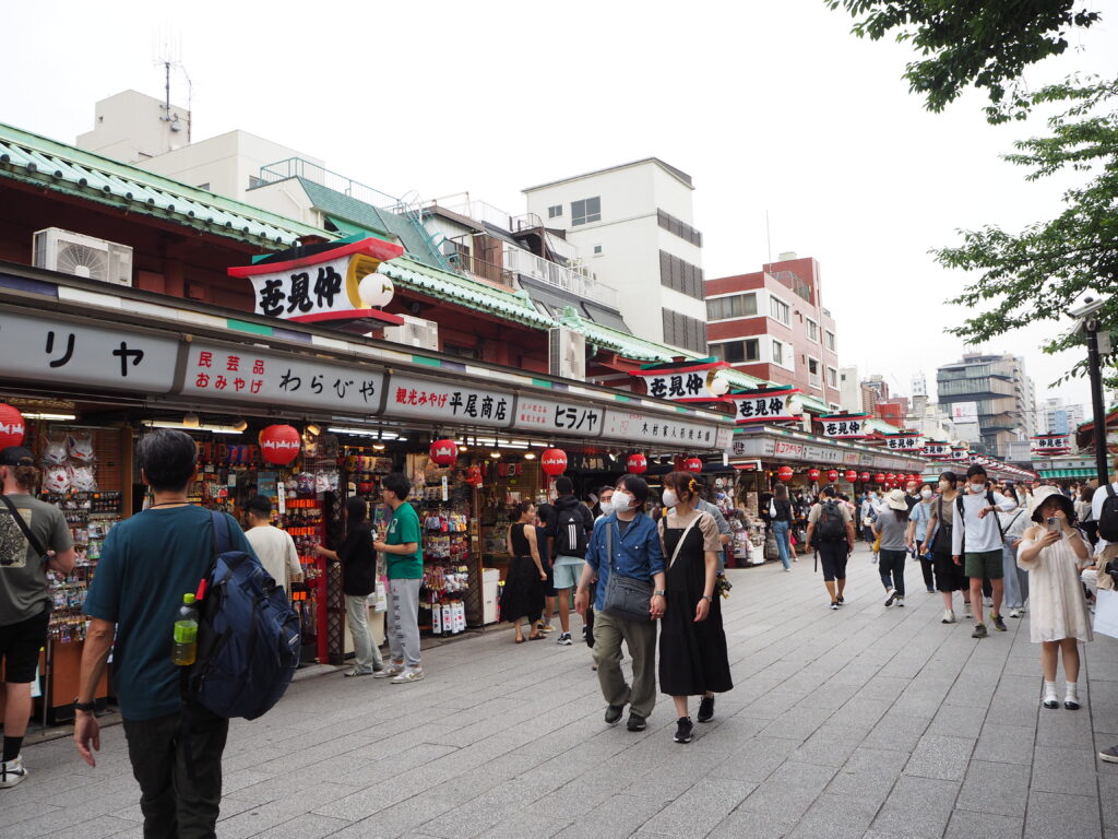 浅草寺 仲見世