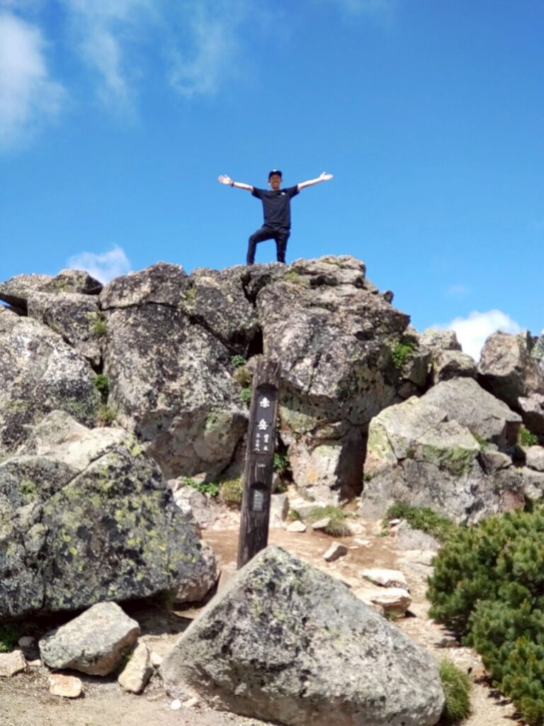 赤岳山頂
