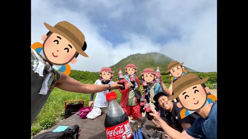 コーラで乾杯！